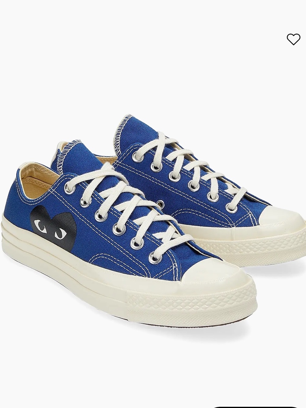 CdG PLAY x Converse Women's Chuck Taylor All Star Peek-A-Boo Low-Top Sneakers